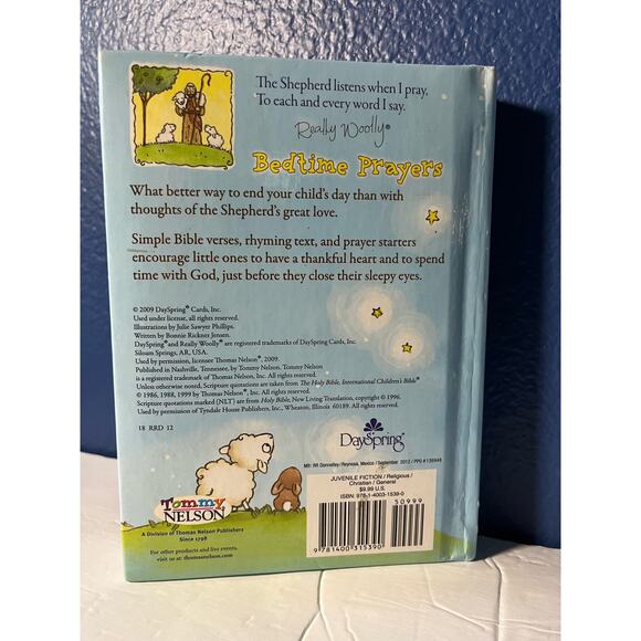 Really Woolly Bedtime Prayers Children’s Book - Picture 2 of 8